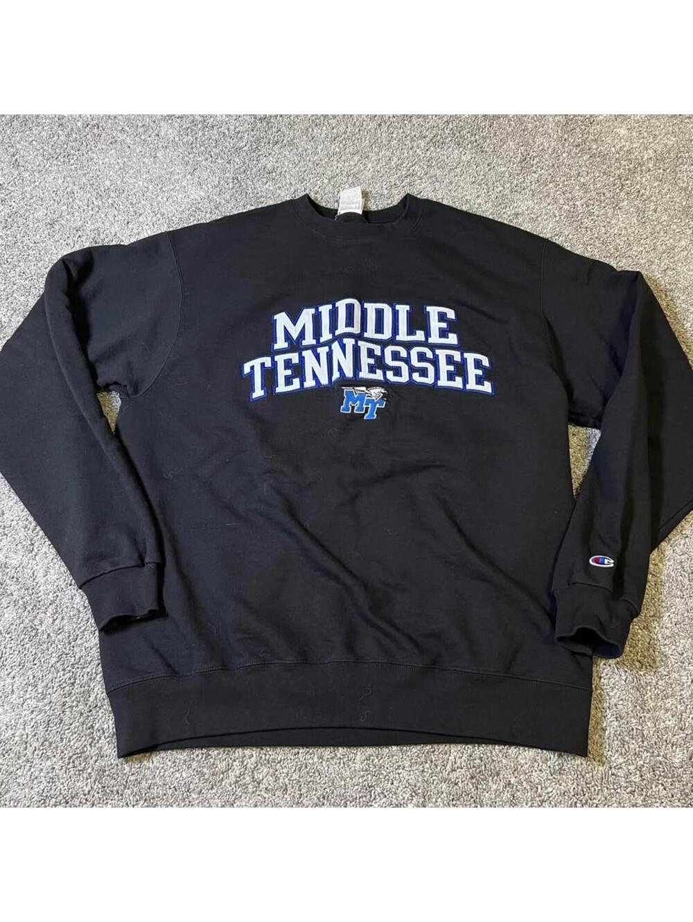 Champion Unisex Middle Tennessee State University MTSU Sweatshirt size Large